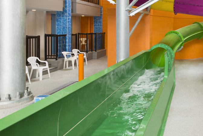 Green Waterslide